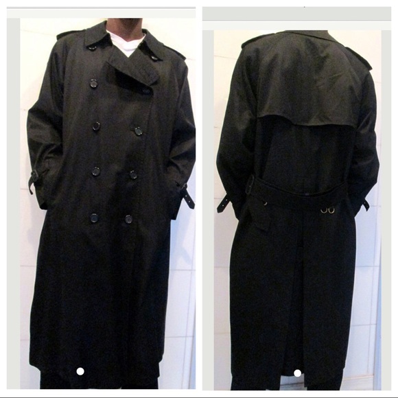 used burberry trench coat mens